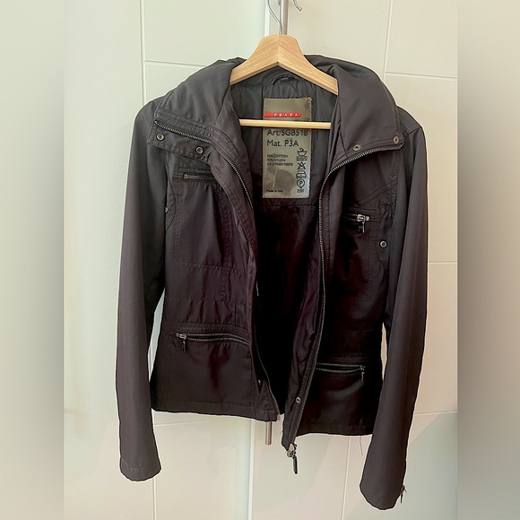 Prada Nylon Black Jacket - Picture 2 of 13